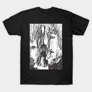 Ghosts in cemetery T-Shirt